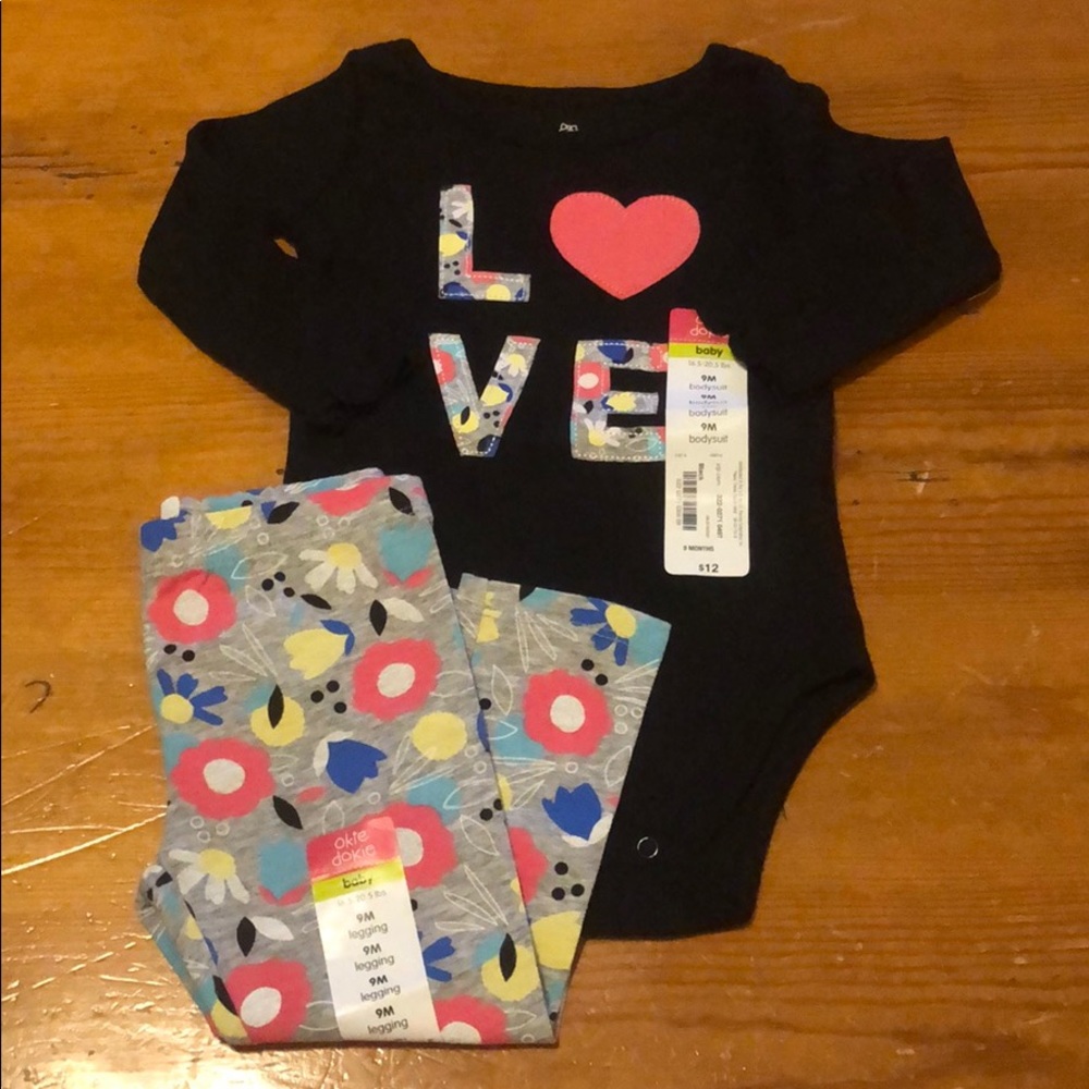 Floral Bodysuit and Pant Set